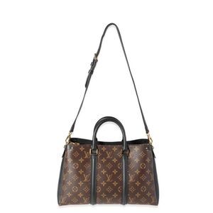 Louis Vuitton Soufflot Tote Monogram MM Noir, Pristine